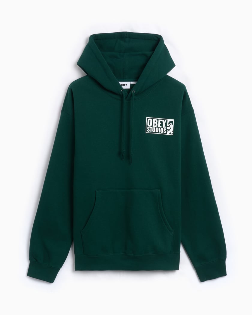 Obey hoodie green online