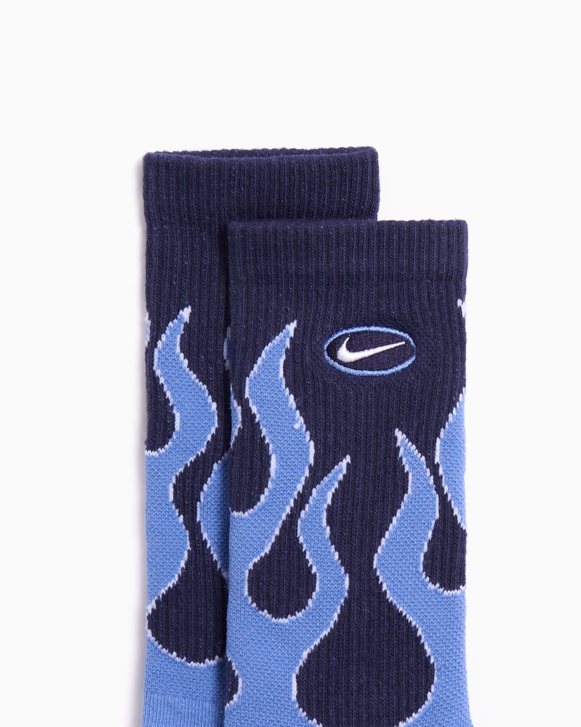 nike crew socks blue