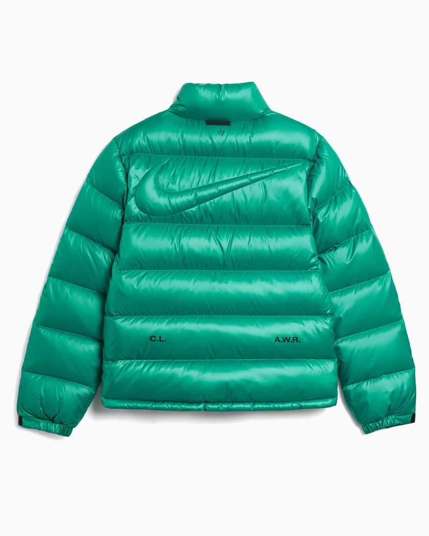 Nike x Drake NOCTA Sunset Logo Unisex Down Jacket Green FN8196-370