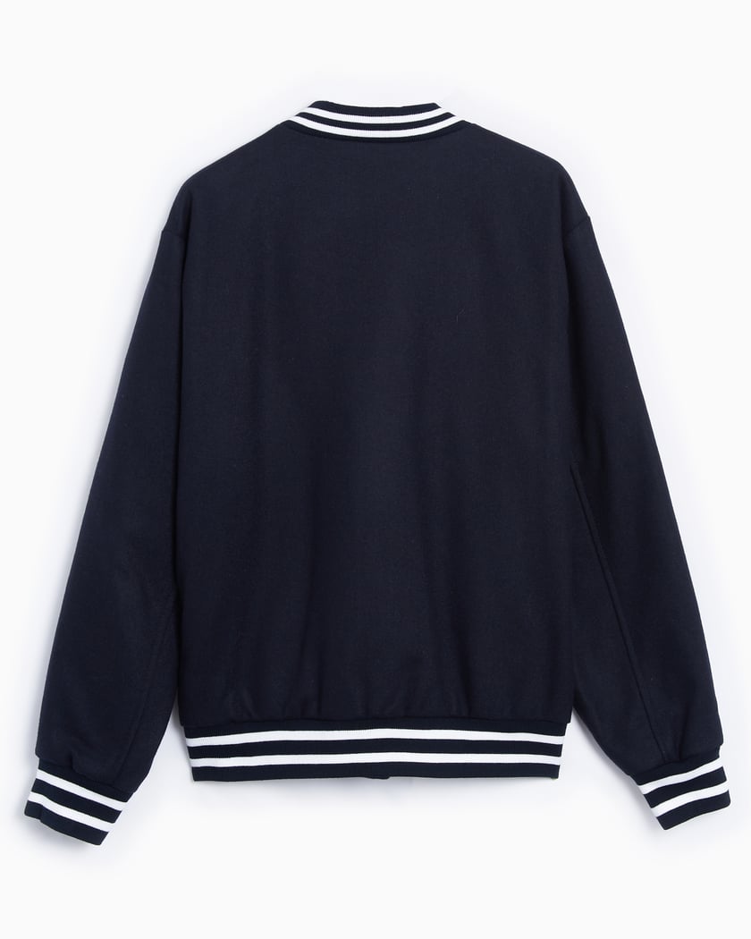 A.P.C. Micky Men's Bomber Blue WOANW-M02974-PIN | FOOTDISTRICT A.P.C. Micky Men's Bomber Blue WOANW-M02974-PIN | FOOTDISTRICT