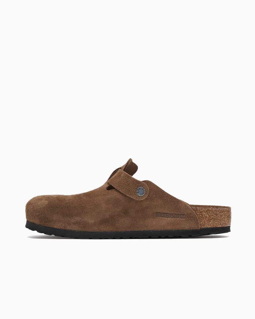 靴 BIRKENSTOCK BOSTON Softbed Regular 41 Boston Soft Footbed Suede