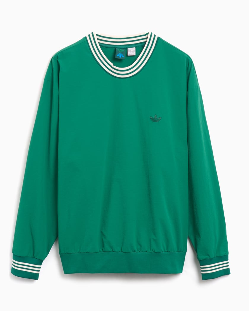 adidas Performance x Rolling Links DWR Men s Sweatshirt Verde JE9340 FOOTDISTRICT