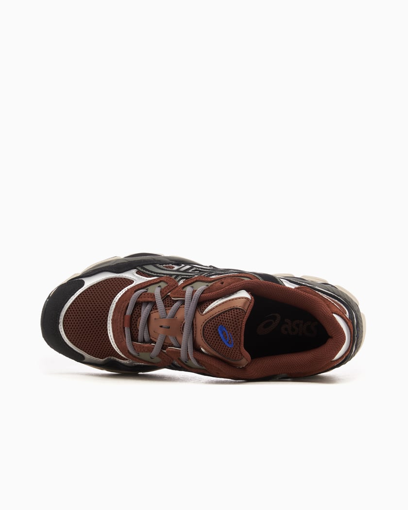 Scarpe asics uomo marrone discount