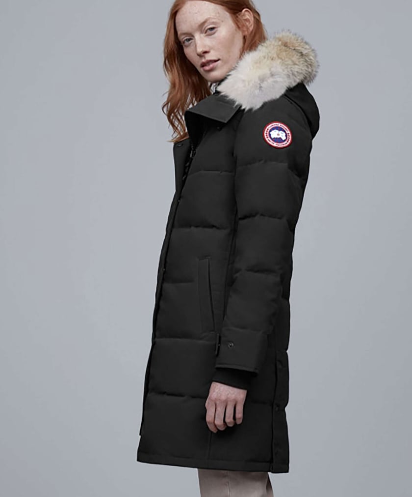 Ladies shelburne top parka