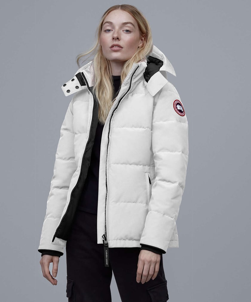 Canada goose online jas wit dames