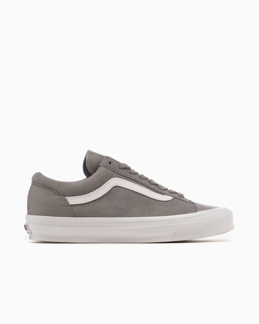 Vans style 36 black grey best sale