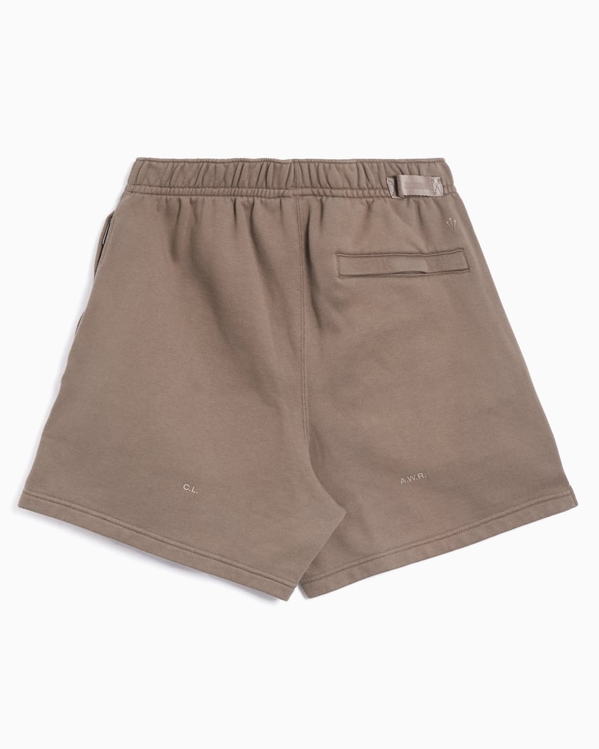 Nike x Drake NOCTA NRG CS Men s Fleece Shorts Marrone FQ0408 040 FOOTDISTRICT