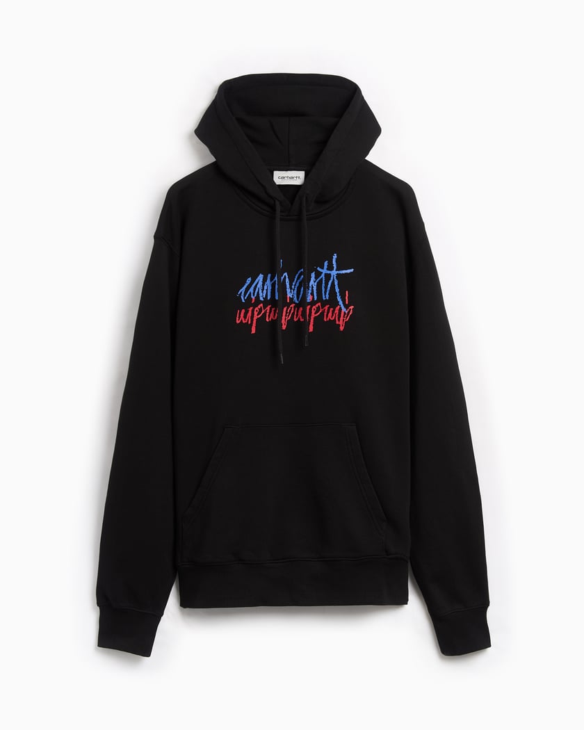 Carhartt wip hoodie black shop