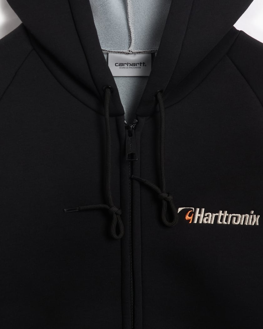 Carhartt WIP Harttronix Men's Car-Lux Zip Hoodie Black