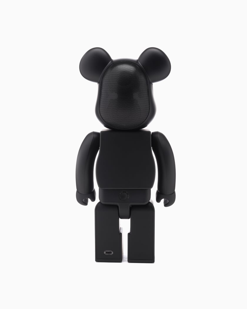 Medicom Toy Be@rbrick AUDIO Portable Bluetooth Speaker 400% Black BB4C1 |  FOOTDISTRICT