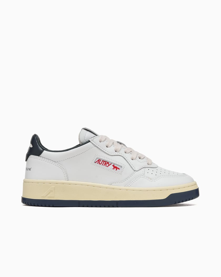 Autry x Maison Kitsuné Women's Medalist Low White AULWMK01