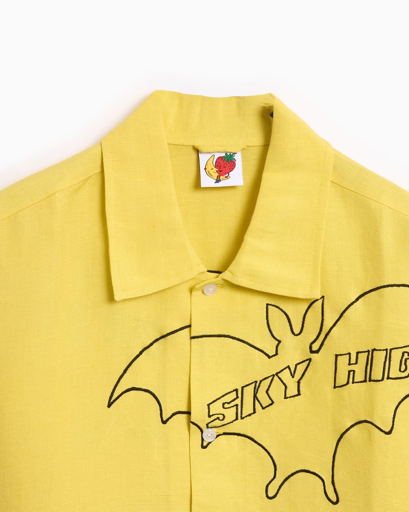Sky High Farm Workwear Sky High Bat Unisex Embroidered Woven Shirt