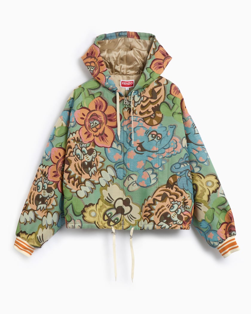 Kenzo By Verdy Collection Men's Hooded Parka Multi