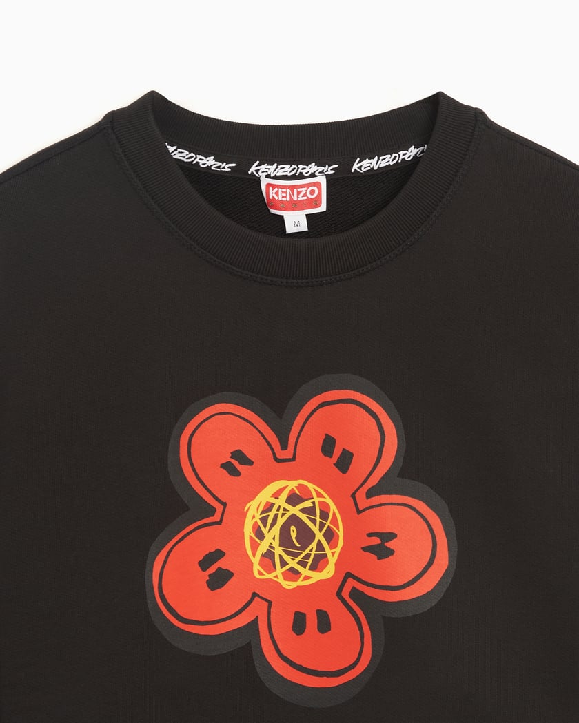 Felpa Kenzo x Futura per uomo Nero FF65SW2524MC-99J | FOOTDISTRICT