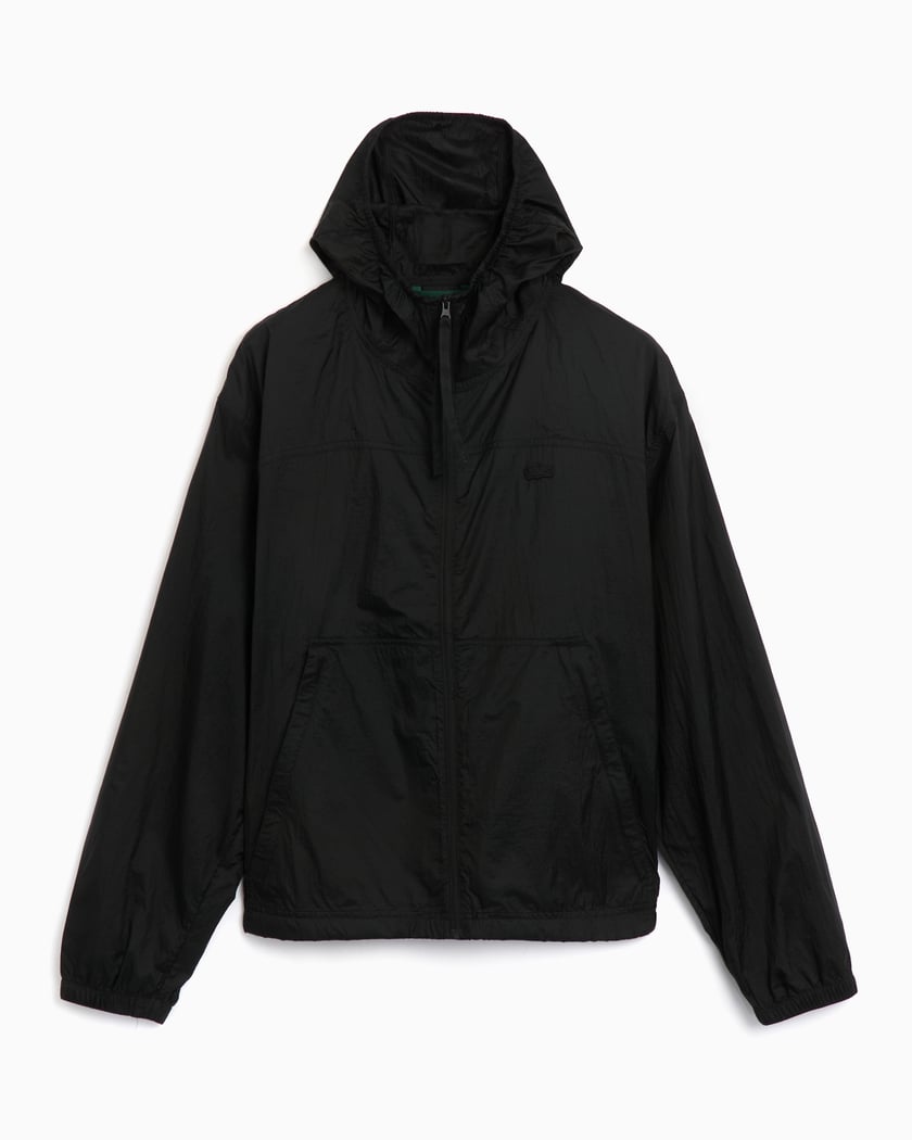 Lacoste Men s Cropped Track Jacket Noir BH5190 00 031 FOOTDISTRICT