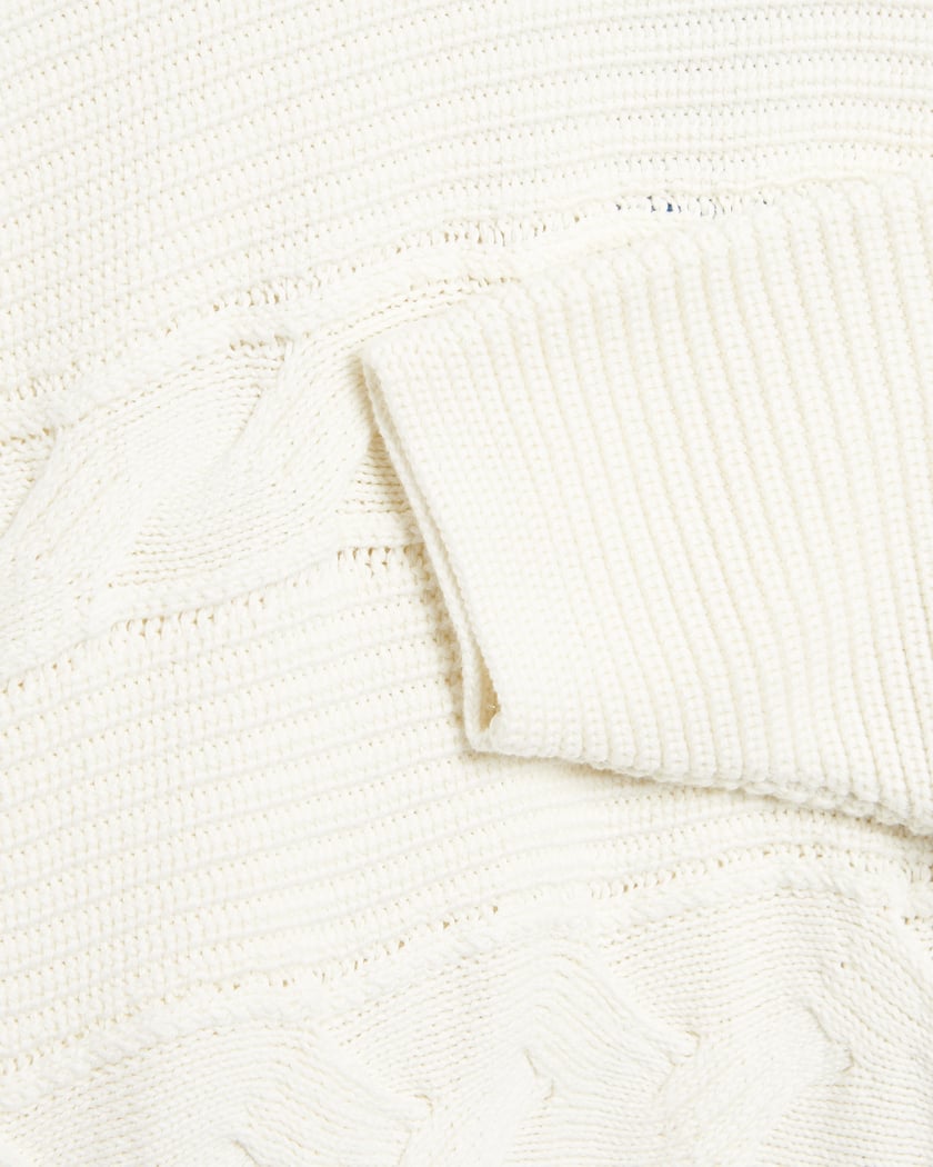 Adidas Originals Women's Premium Oversized Knit Turtleneck Sweater