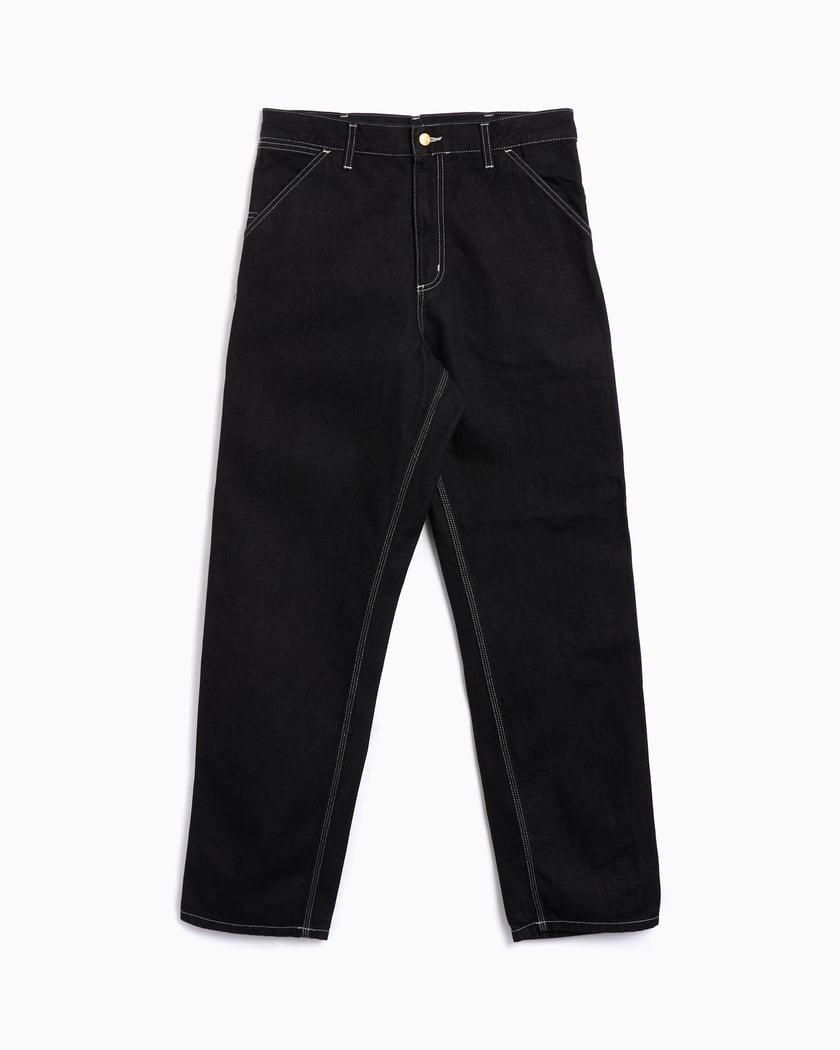 Carhartt WIP Double Knee Pant | Black (rinsed) – Page Double