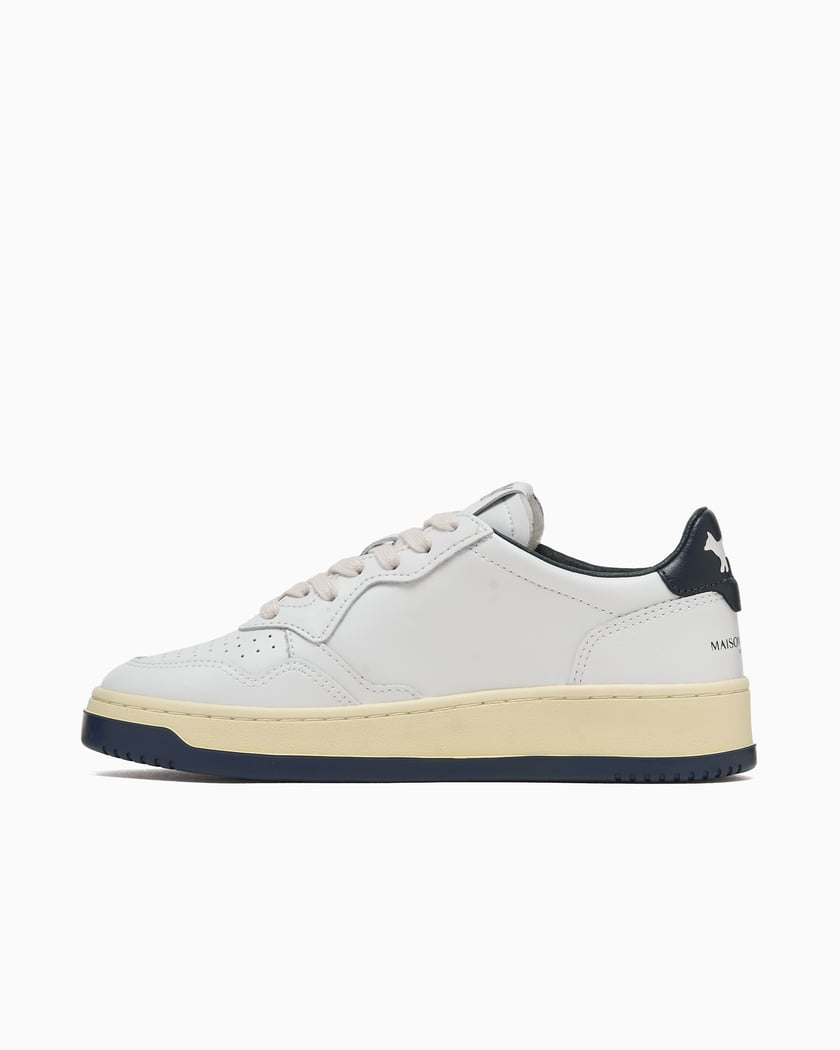 Autry x Maison Kitsuné Women's Medalist Low White AULWMK01