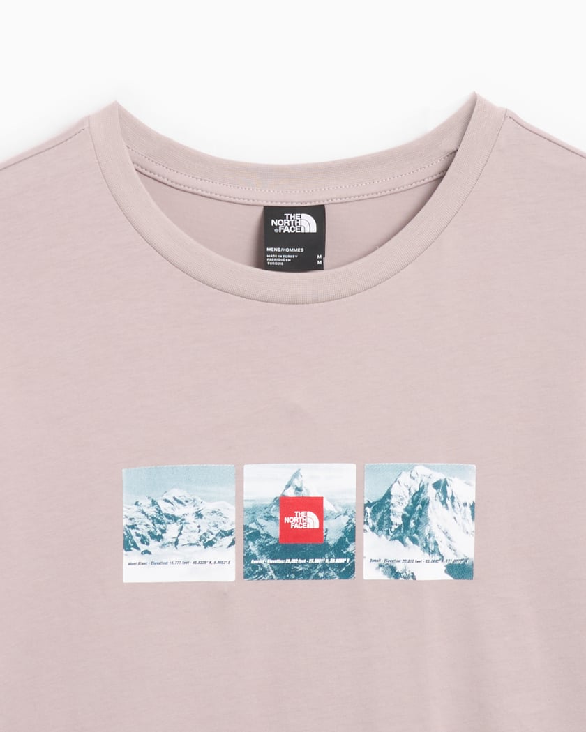 The North Face Expedition System Men s Graphic T Shirt Gray NF0A89DC1OA1 FOOTDISTRICT