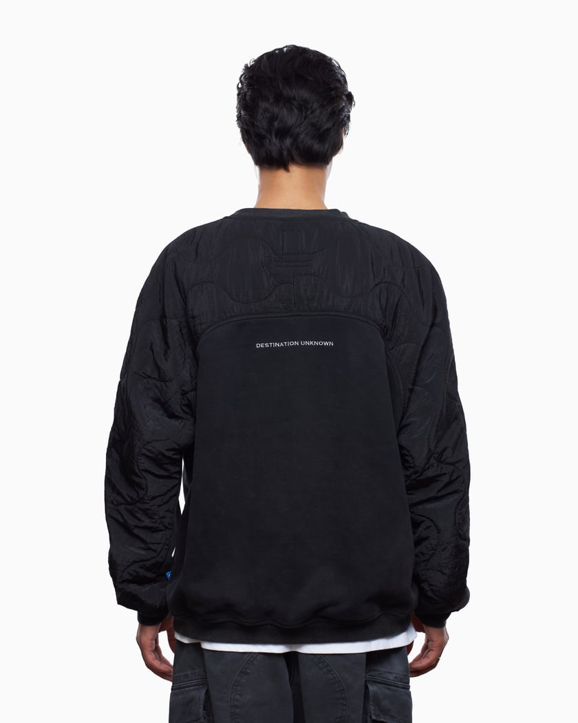 Nike best sale quilted sweatshirt