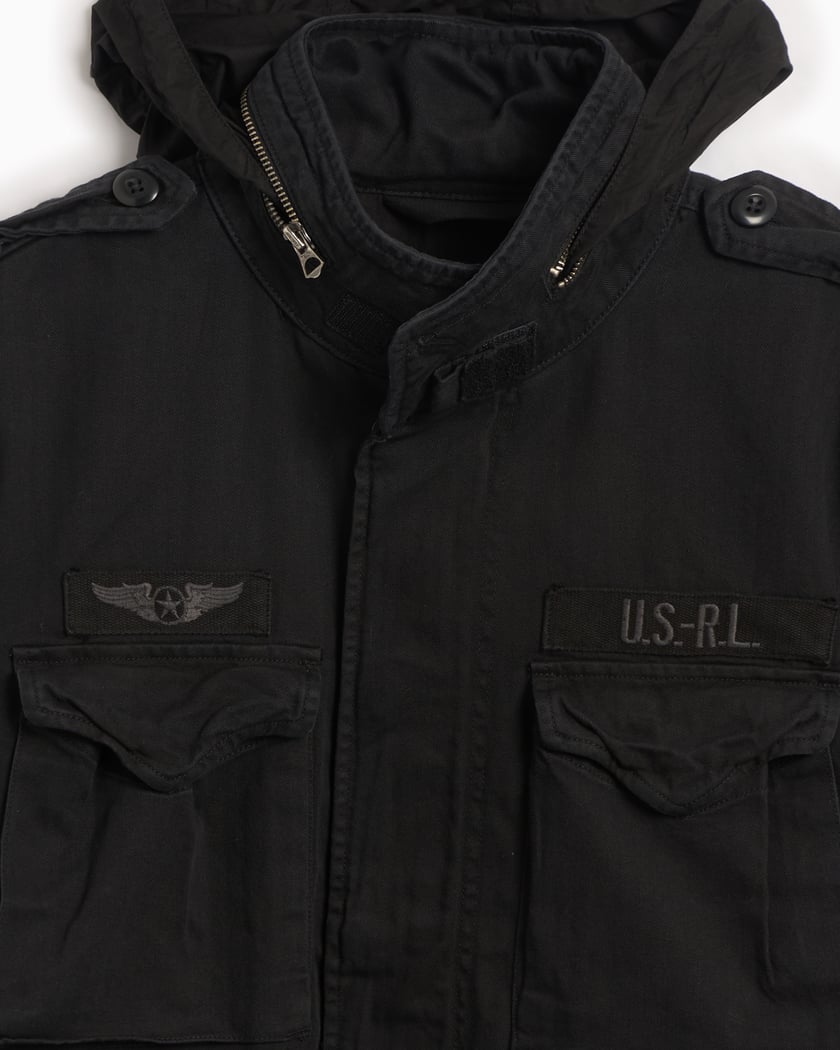 Polo Ralph Lauren Iconic Men's Field Jacket Black 710955784001 |  FOOTDISTRICT