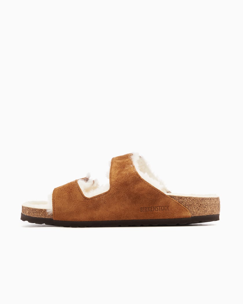 BIRKENSTOCK Arizona Shearling Suede Leather Regular