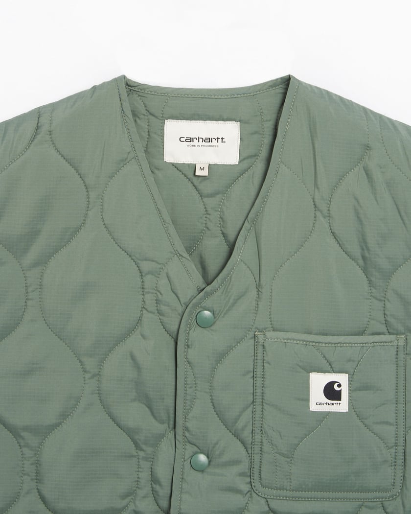 Carhartt WIP Skyler Women s Vest Green I032991 1YFXX FOOTDISTRICT