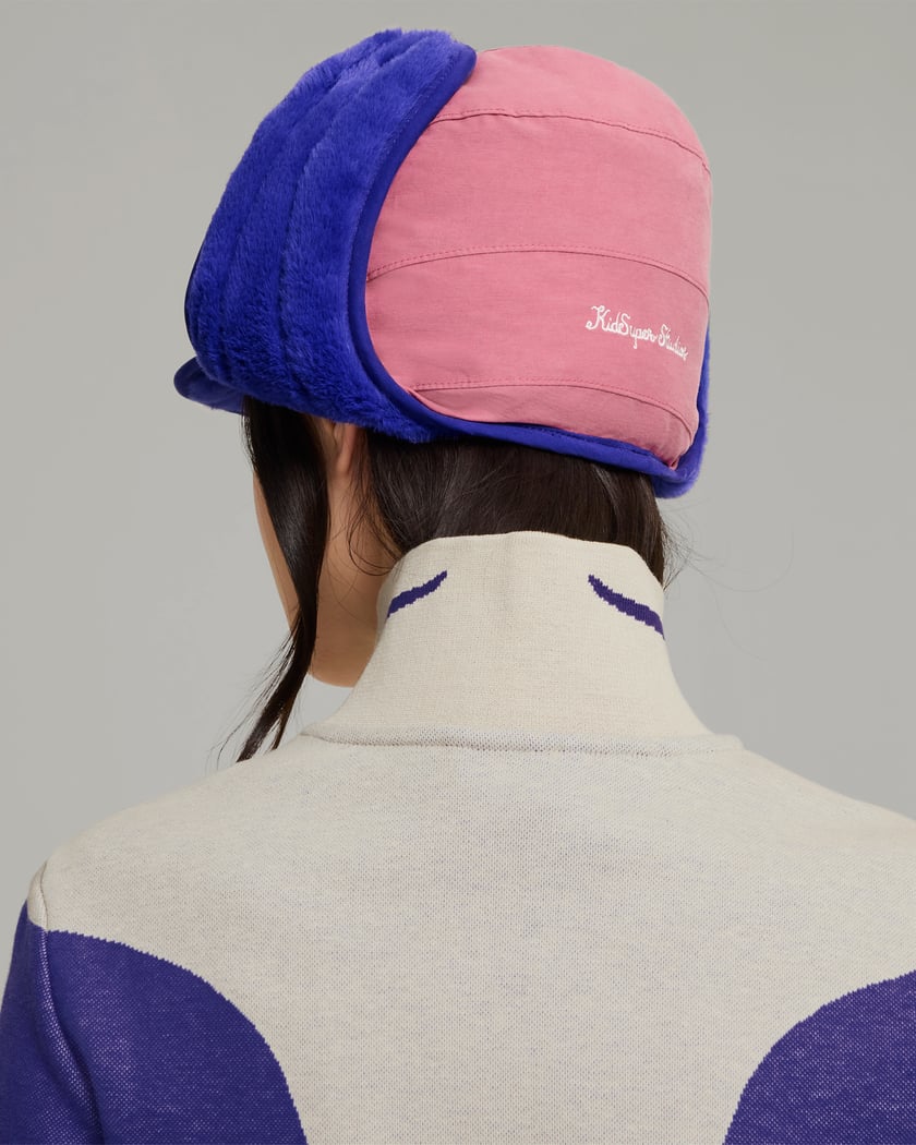 Puma x KidSuper Unisex Trapper Cap Pink 025828-02 | FOOTDISTRICT Puma x KidSuper Unisex Trapper Cap Pink 025828-02 | FOOTDISTRICT