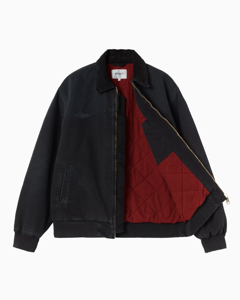 Carhartt WIP OG Santa Fe Boxy Men's Bomber Black I036240-00EB7