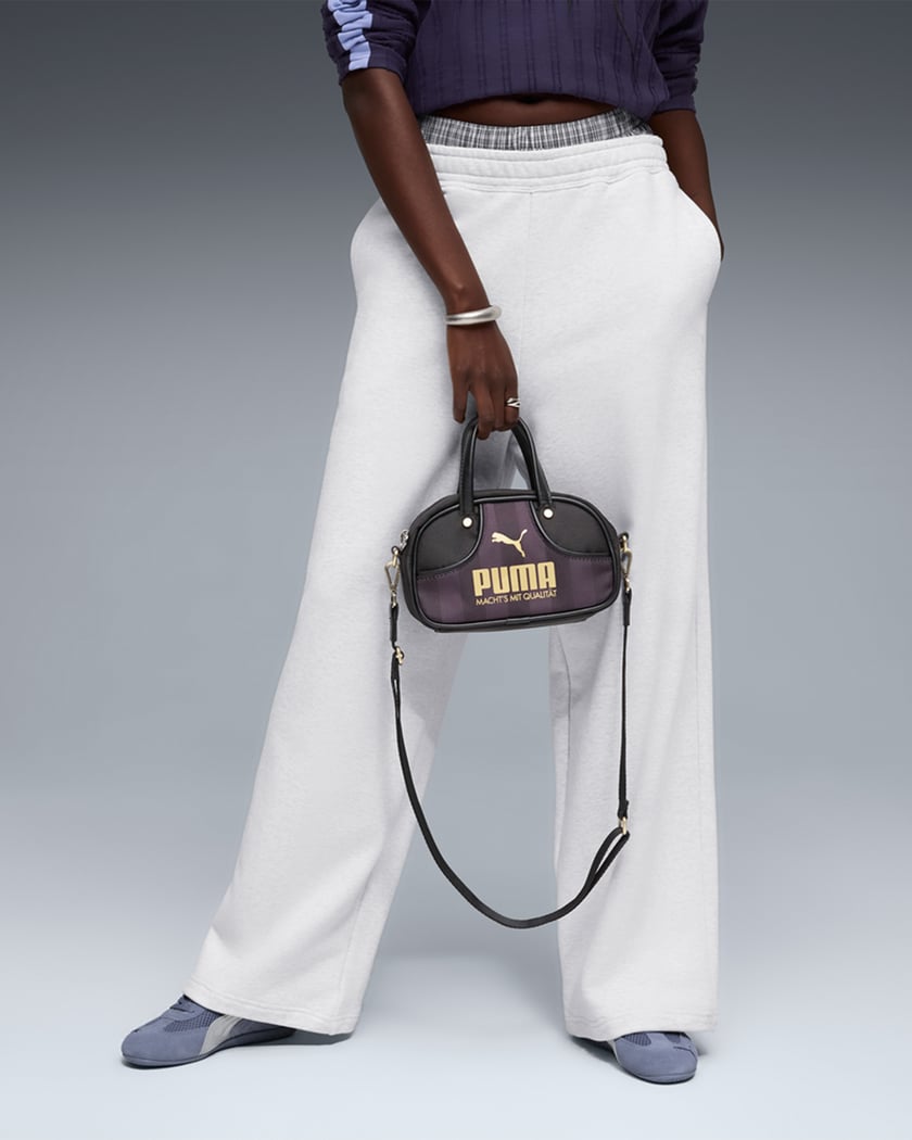 Puma 1976 World Cup Mini Grip 2.5L Unisex Shoulder Bag Black