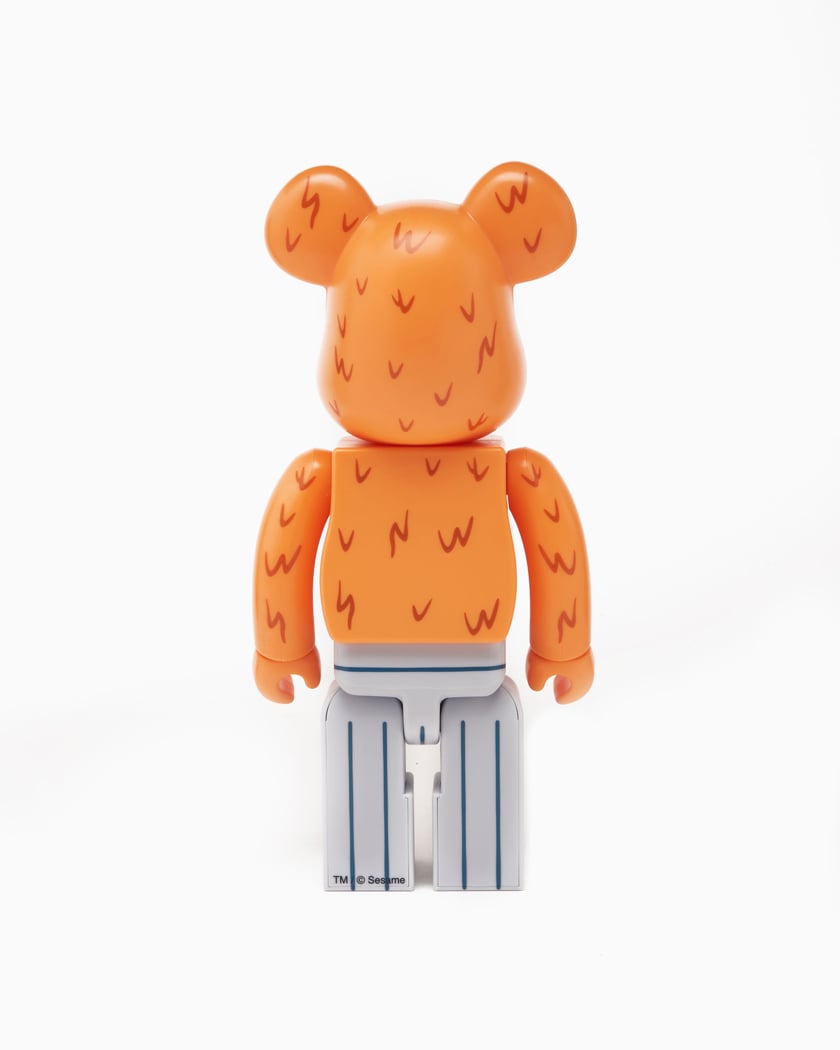 Medicom Toy Be@rbrick Oscar The Grouch The Original 100%+400% Orange  F2314GROUCH-ASS | FOOTDISTRICT