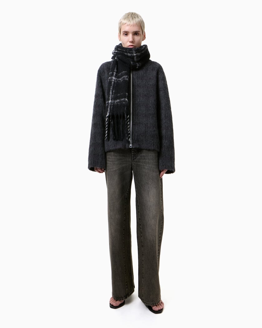 Our Legacy Estate Unisex Scarf Black A4248EBF | FOOTDISTRICT