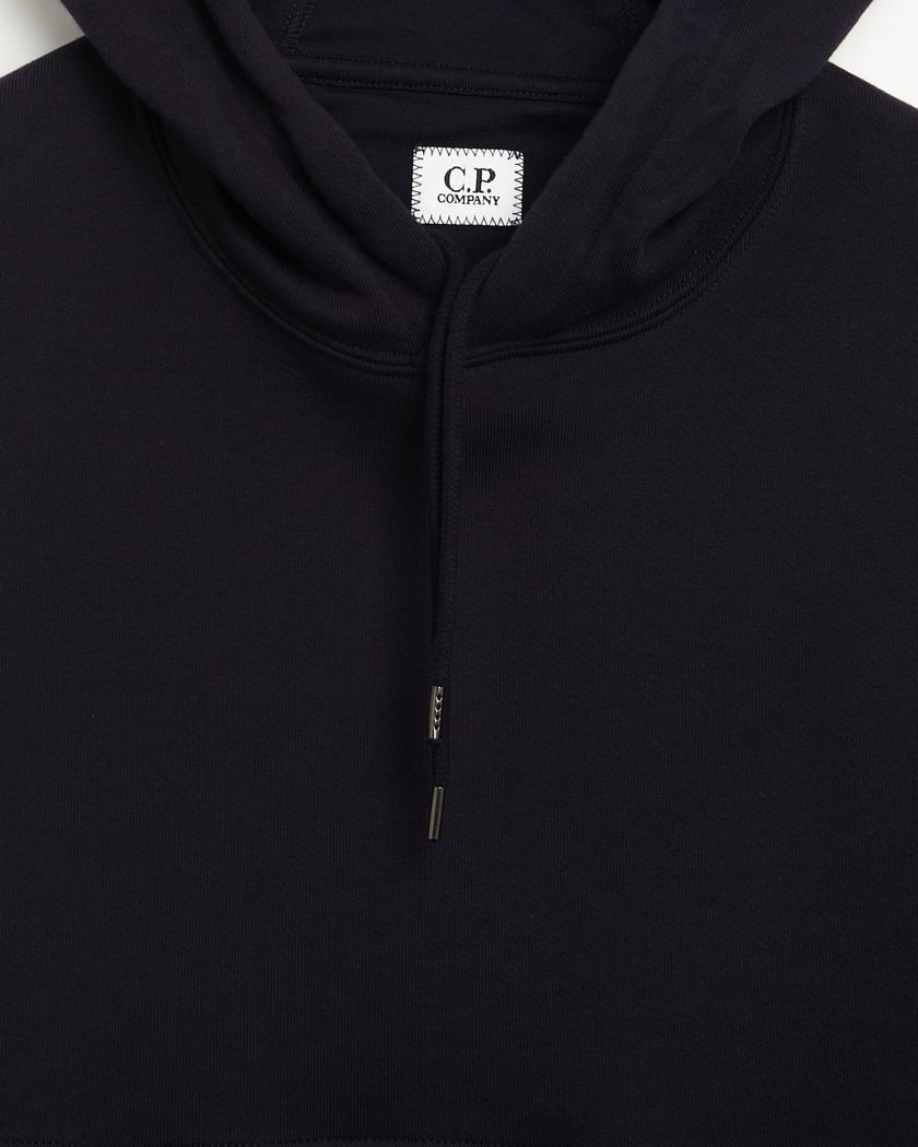 CP Company Logo Men s Hoodie Blue 16CMSS023A005086W 888 Buy