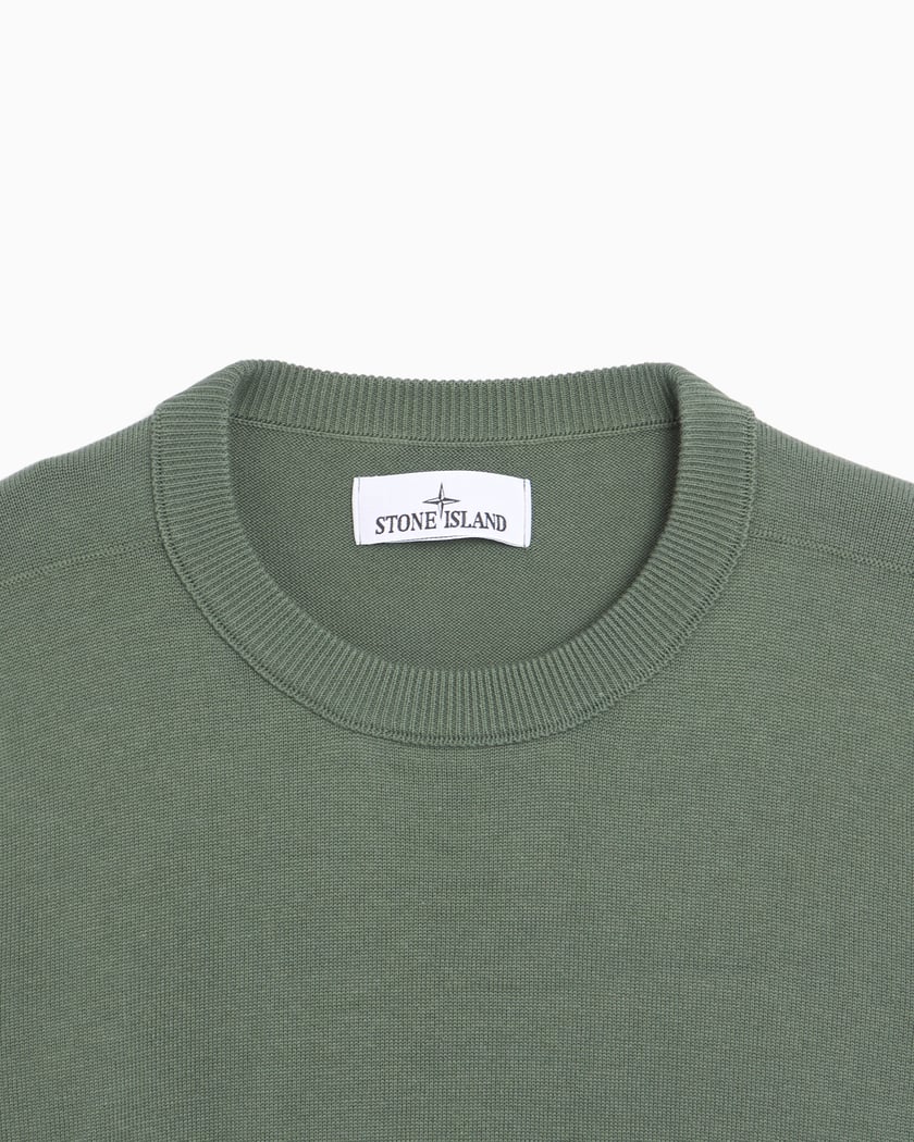 Stone Island Men's Sweater Green K1S155100053S00B2-V0059 Stone Island Men's Sweater Green K1S155100053S00B2-V0059