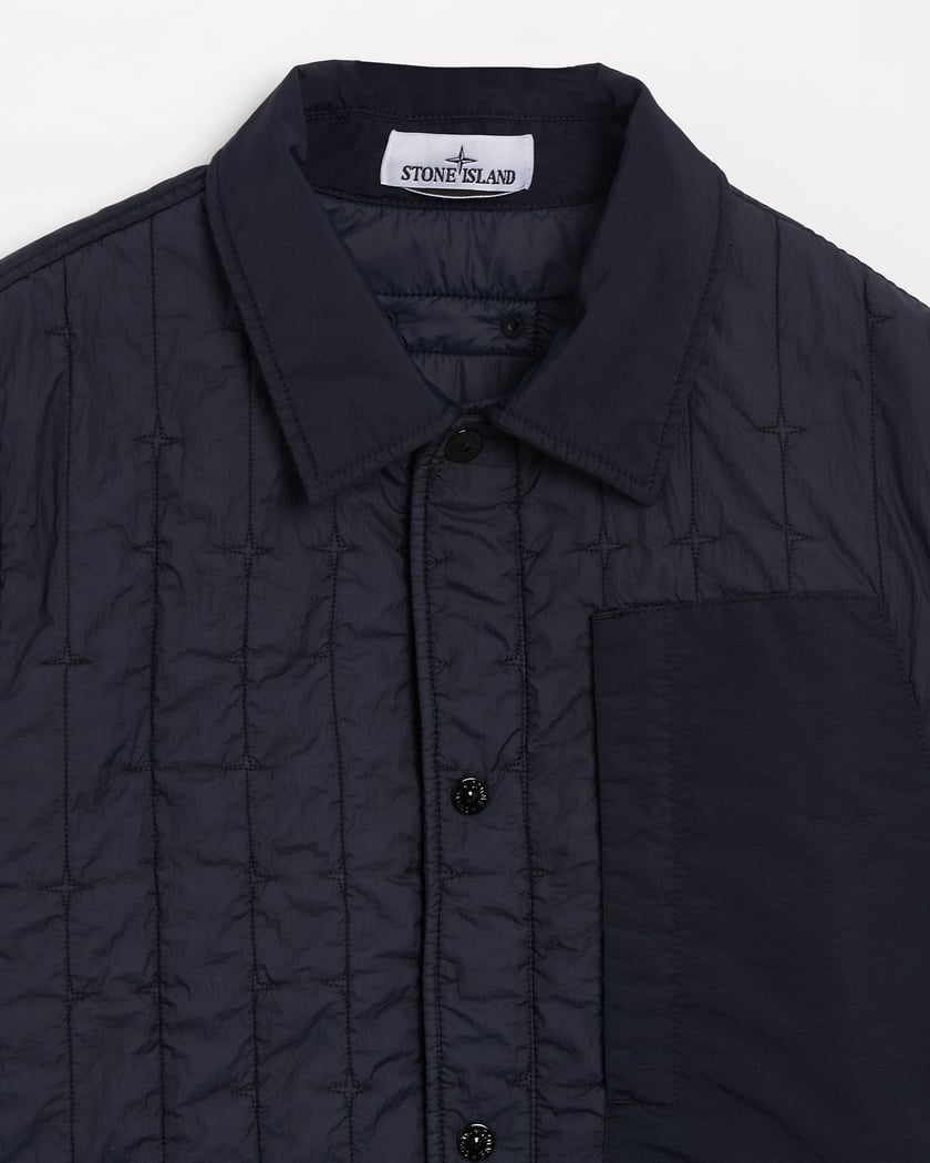 Stone Island Men s Waterproof Down Jacket Blue 801540831 V0020 FOOTDISTRICT