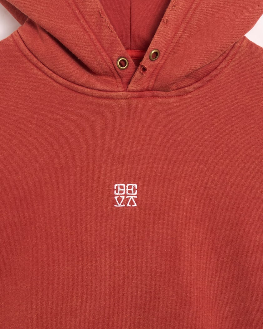 Solar red hoodie best sale