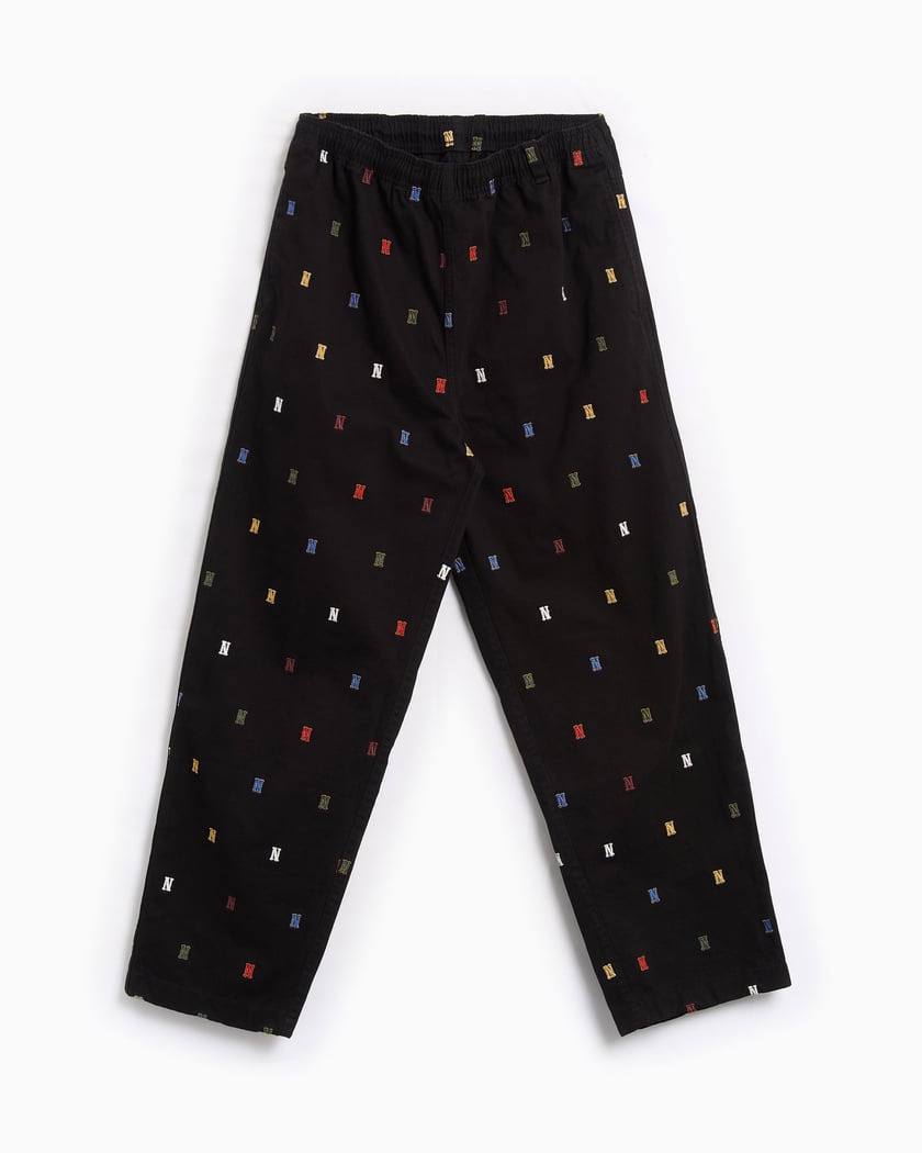 thisisneverthat Embroidered Easy Men s Pants Schwarz TN240WPACP05 BLK FOOTDISTRICT
