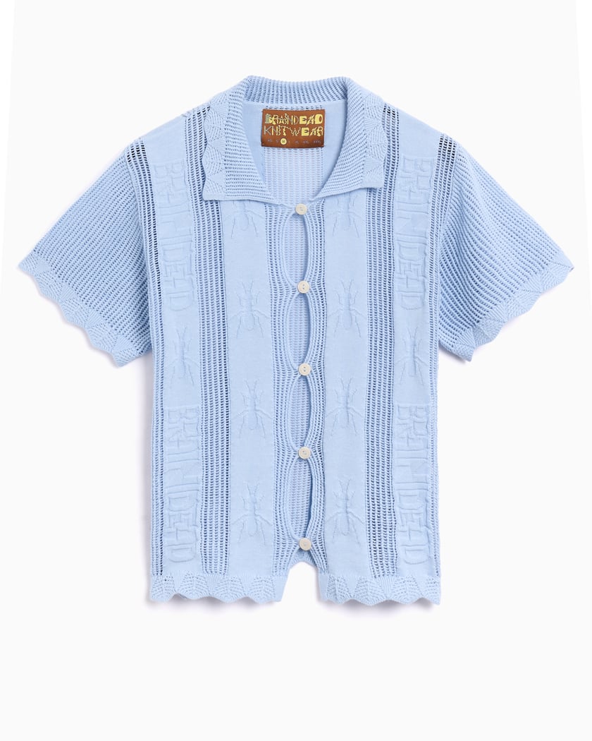 Brain Dead Doily Women's T-Shirt Blue S25T11O043-LTBLU | FOOTDISTRICT