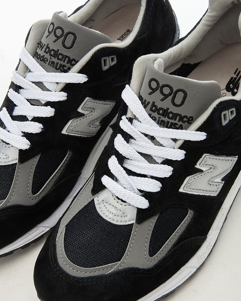 New balance 990 v2 preto best sale