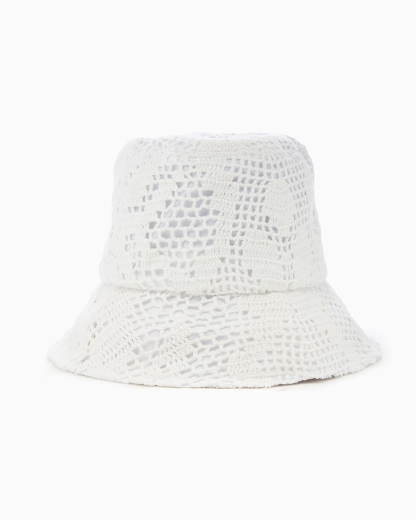 Comme Des Garcons Shirt Unisex Bucket Hat White FK K603 S23 1 FOOTDISTRICT