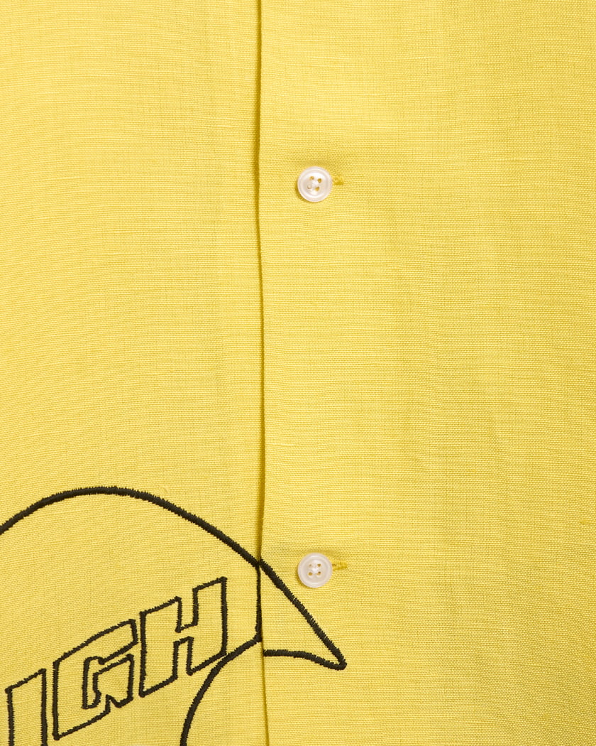 Sky High Farm Workwear Sky High Bat Unisex Embroidered Woven Shirt