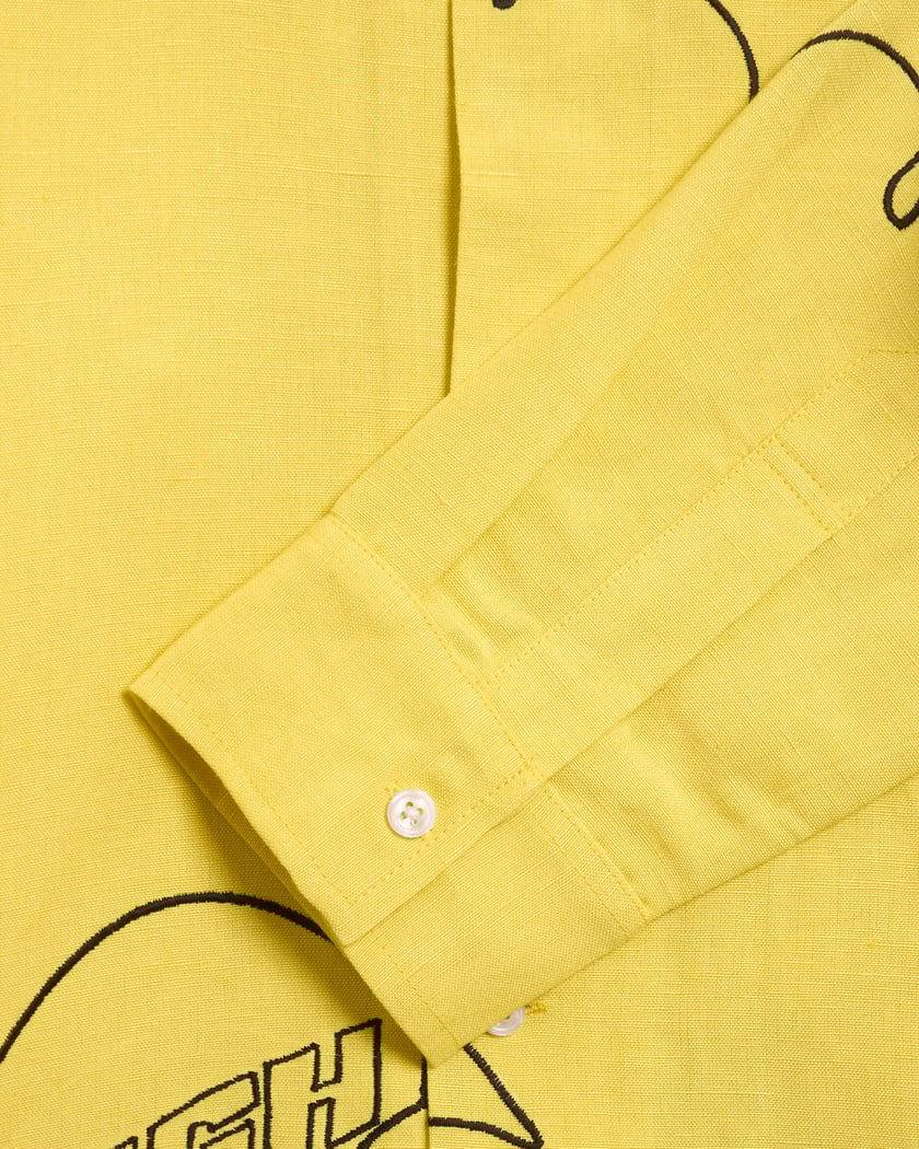 Sky High Farm Workwear Sky High Bat Unisex Embroidered Woven Shirt