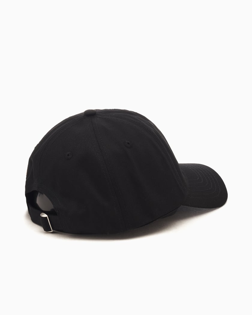 Arte Antwerp Side Embroidery Unisex Patch Cap Black AW24 Arte Antwerp Side Embroidery Unisex Patch Cap Black AW24