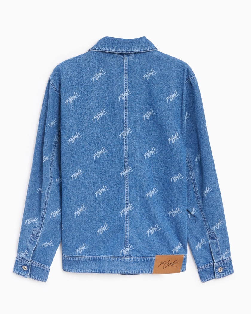 Jordan Flight Heritage Men s Denim Jacket Azul FN4649 436 FOOTDISTRICT