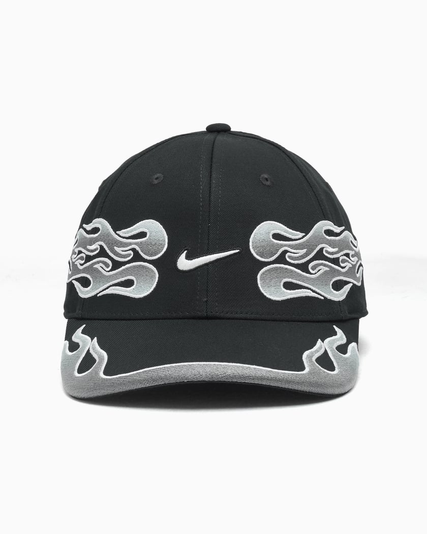 Nike Club Structured OG Flame Unisex Cap Black IH9258-010