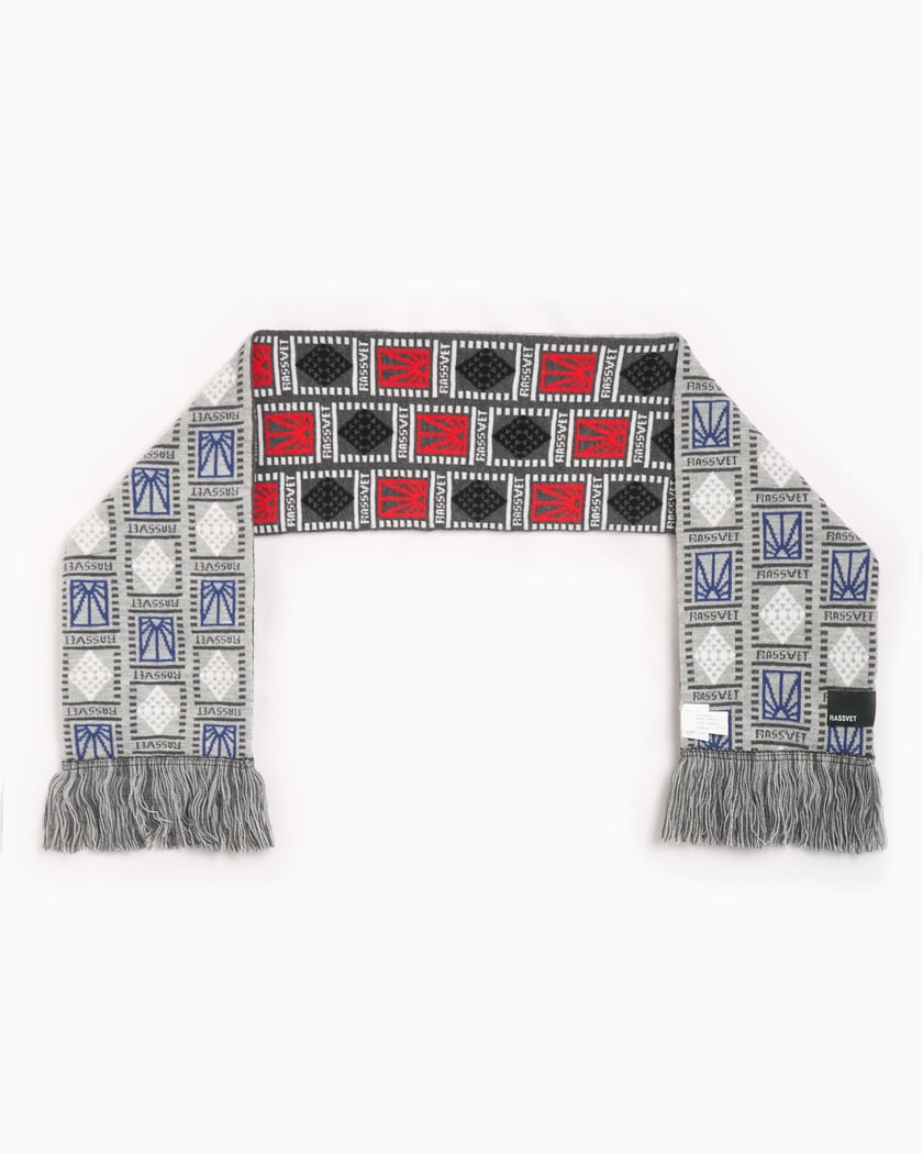 Rassvet Logo Unisex Knit Scarf Multi PACC15K024-1 | FOOTDISTRICT
