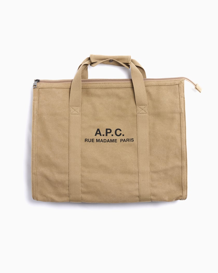 A.P.C. Recuperation Unisex Gym Bag Beige CODBM H62230 BAC FOOTDISTRICT