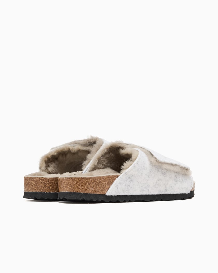BIRKENSTOCK Solana Shearling Narrow Beige 1030640 | FOOTDISTRICT