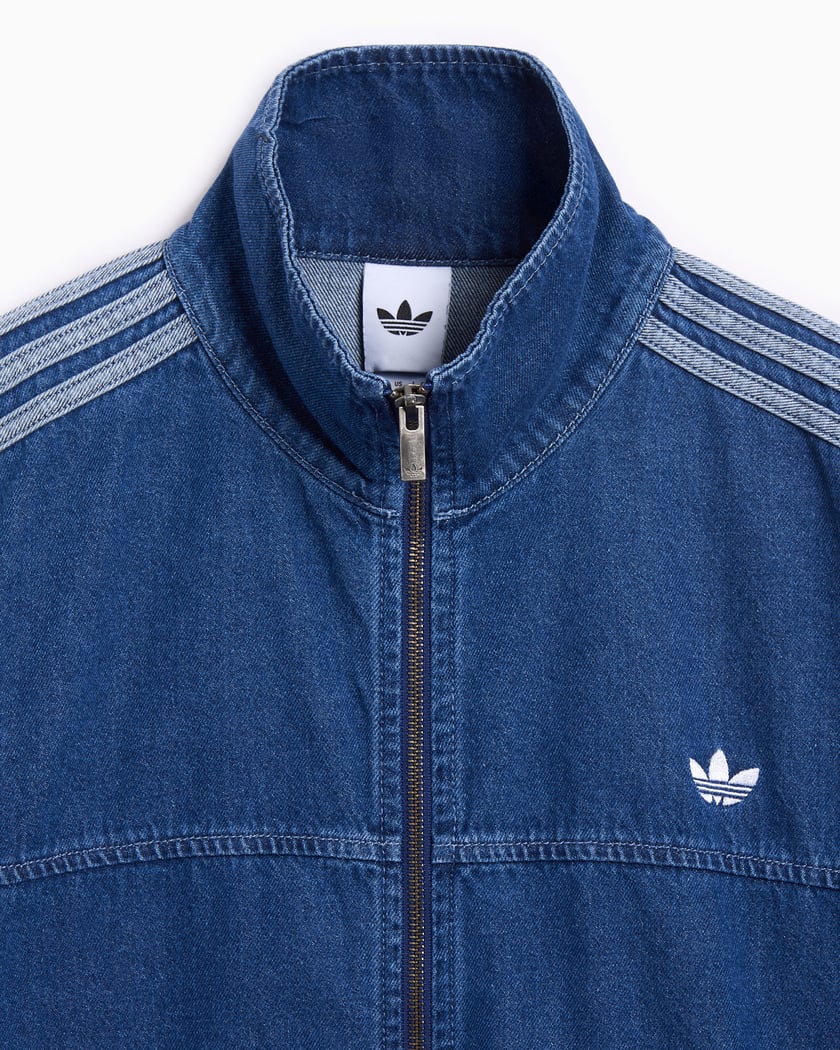 80s vintage adidas アウター denim jacket adidas Originals Adilenium Oversize Women's Denim Jacket