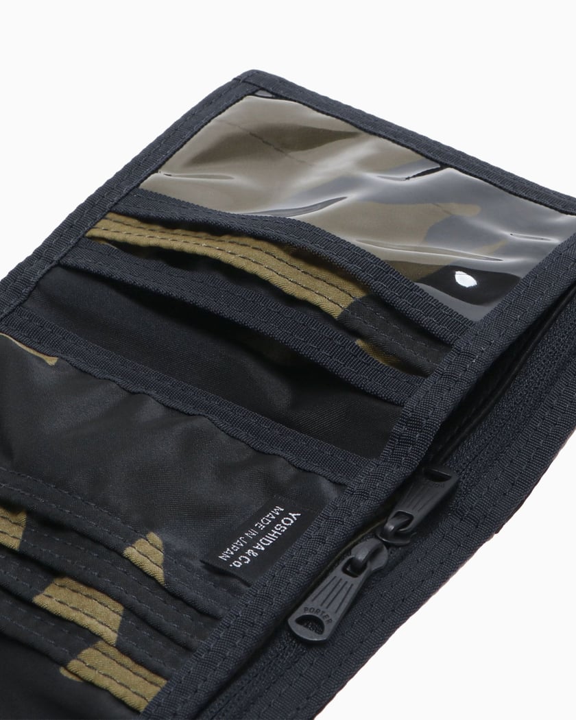 カプセル Porter-Yoshida & Co. Counter Shade Unisex Wallet Green, Multi 381